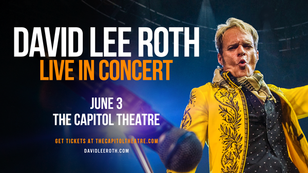 David Lee roth to perform at the Capitol Theatre in Port Chester, New York in June 2026