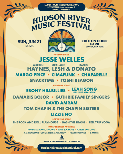 Hudson River Music Festival at Croton on Hudson in New York in June 2026