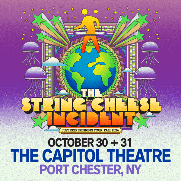 The string cheese incident to perform at the capitol theatre in port chester New York in October 2026