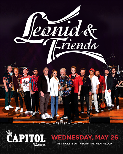 Lenoid friends to perform at the capitol there in Port Chester New York in may 2027