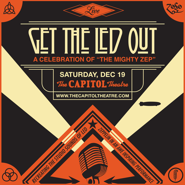 get the led out to perform at the capitol theatre in port chester new york in December 2026