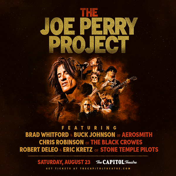 Joe Perry to perform at the capital theatre in Port Chester New York in August 2025